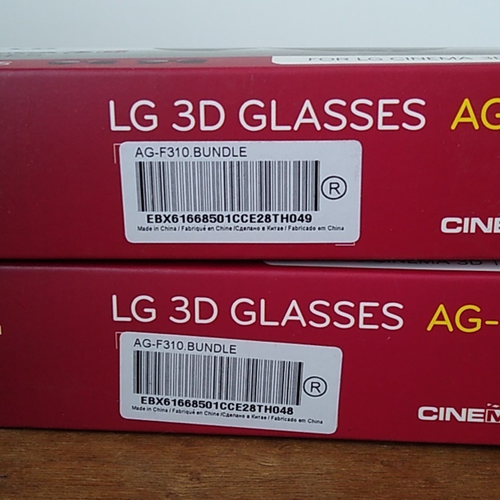 LG 3D GLASSES AG-F310 (2 PAIR) - Picture 6 of 6